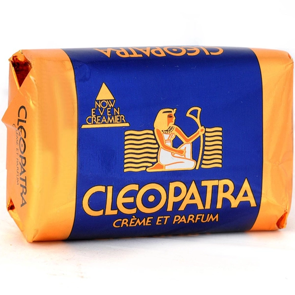 صابون کلئوپاترا اصل عربستان کرمی وعطری 120 گرم | CLEOPATRA Soap Creme Et Parfum 120g